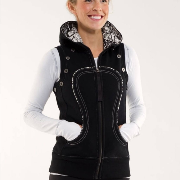 Lululemon Special Edition Convertible Full Zip Scuba Hoodie Sz 8 - Picture 8 of 10